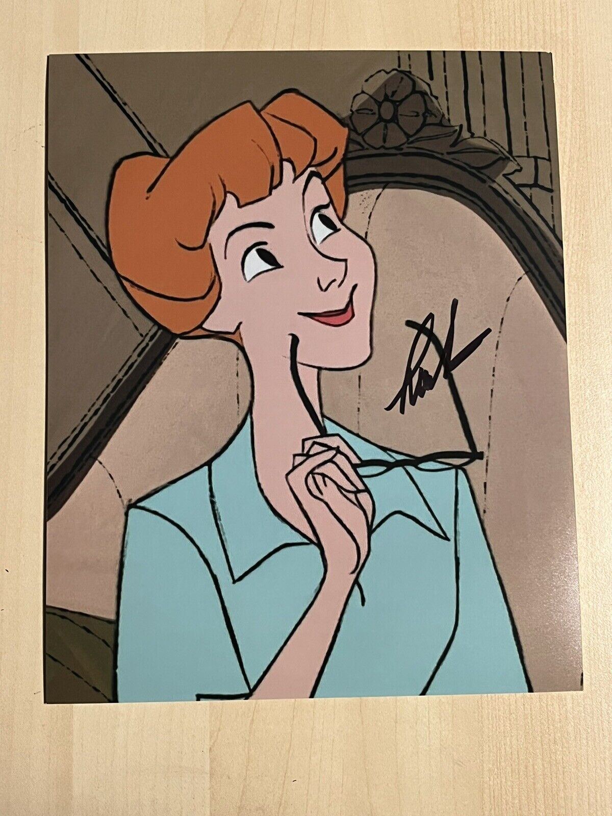 LISA DAVIS SIGNED 8x10 Photo Poster painting VOICE ACTRESS AUTOGRAPHED 101 DALMATIANS MOVIE COA