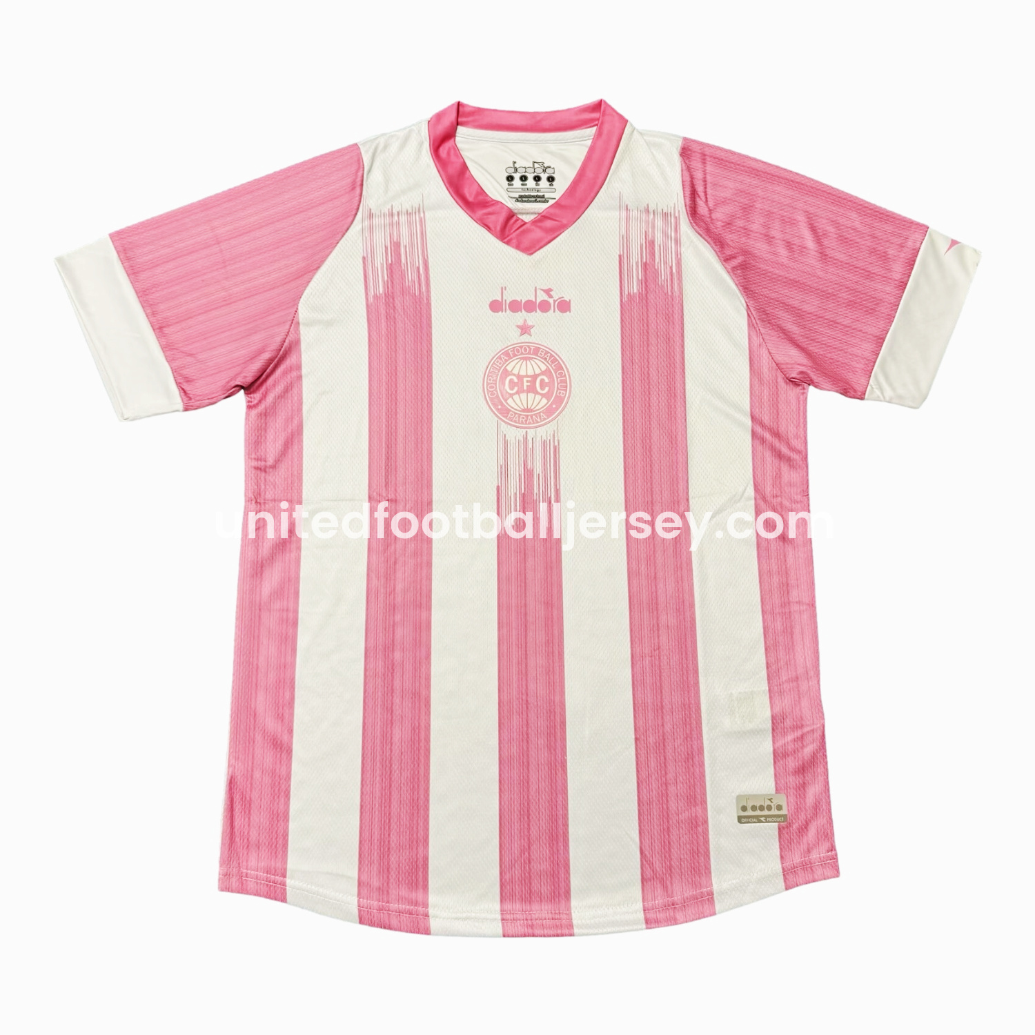 Coritiba 24-25 Pink October Unsponsored Jersey - Fans Version