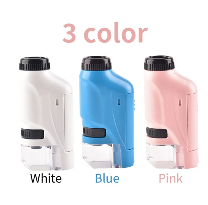 2025 New Year Kid's Portable Pocket Microscope