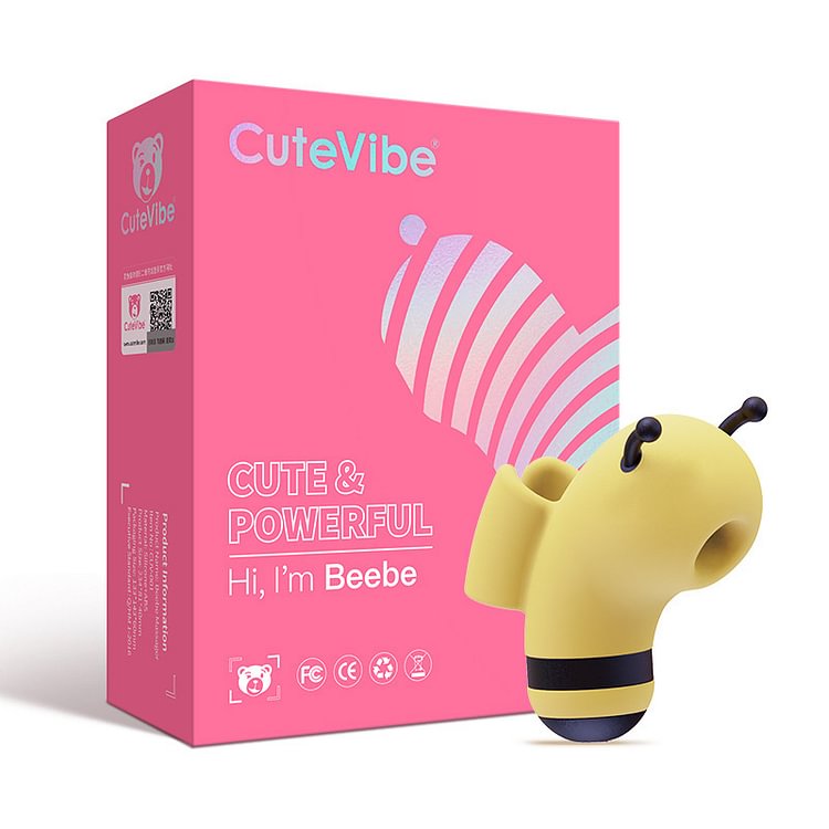 CuteVibe Little Bee Suction Finger Vibrator 