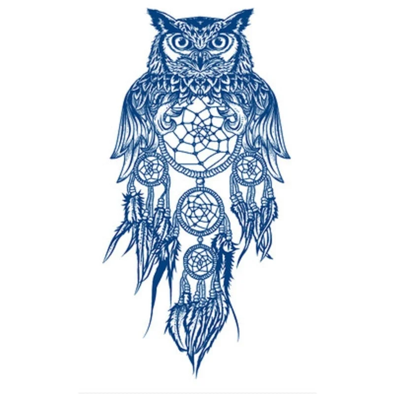 1PC Waist Sexy Body Art Ink Juice Flower Lion Flash Tattoos Lasting Waterproof Temporary Tattoo Sticker For Men Women Fake Tatoo