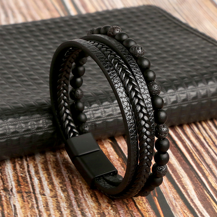 Layered Braided Handmade Bracelet