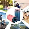 Outdoor Puffy Camping Blanket Waterproof Quilt for Traveling Picnic Beach Party