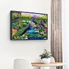 Diamond Painting -DIY Round Drill Peacock