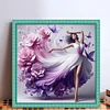 (Counted/Stamped)Flower Dance Girl-11CT Cross Stitch 45*45cm