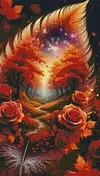 Luxury AB Velvet Diamond Painting Kit - Landscape