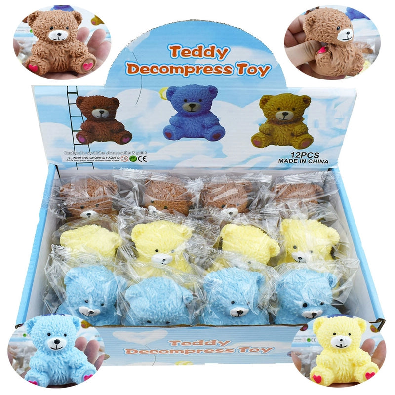 Novelty Tpr Plastic Squeeze Pumpkin Light Hairy Ball Halloween Toys