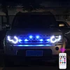 2Pcs LED Strobe Light Remote Control 8 Color Anti-collision Warning Lamp