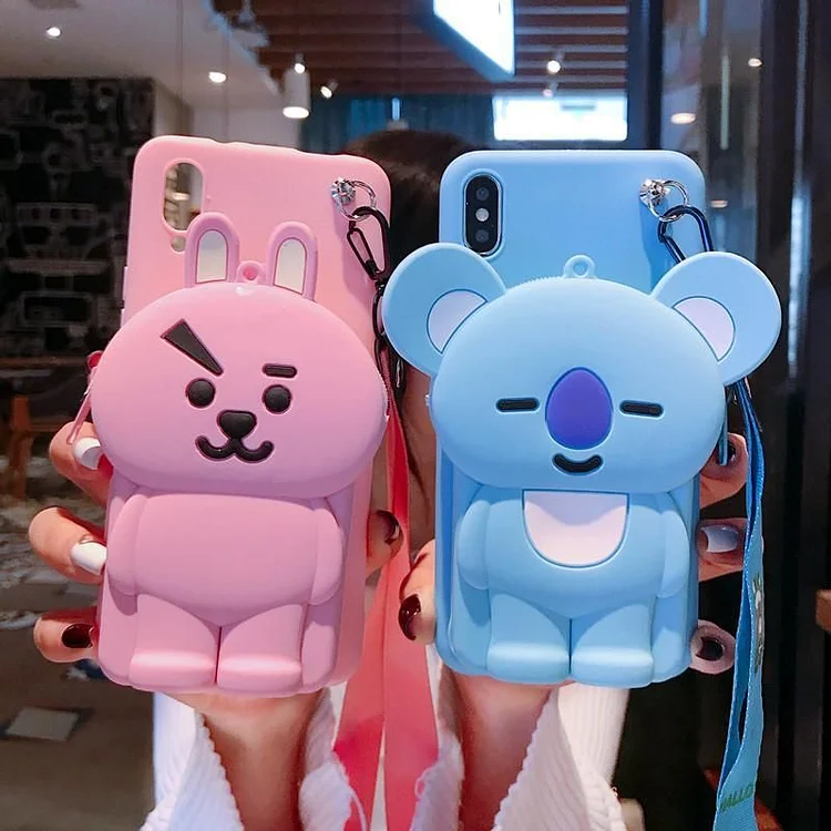 BT21 COOKY KOYA Coin purse phone case