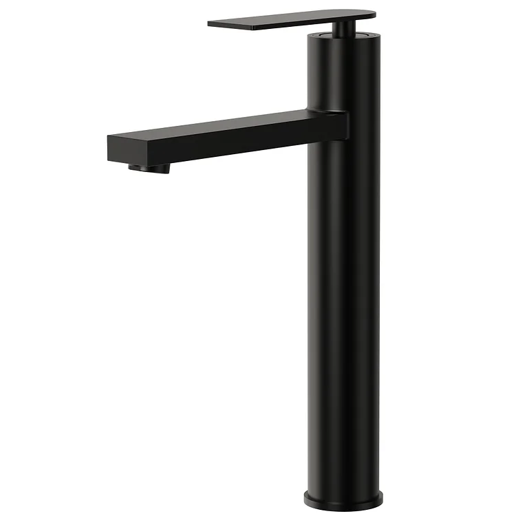 EVERSTEIN Elegant Bathroom Sink Faucet in Matte Black SFS-1123-BK