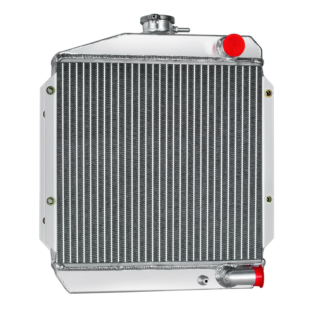 Alloyworks 3 Row Aluminum Tractor Radiator For Yanmar 3TNE74 3 Cylinder Diesel 119621-44500 