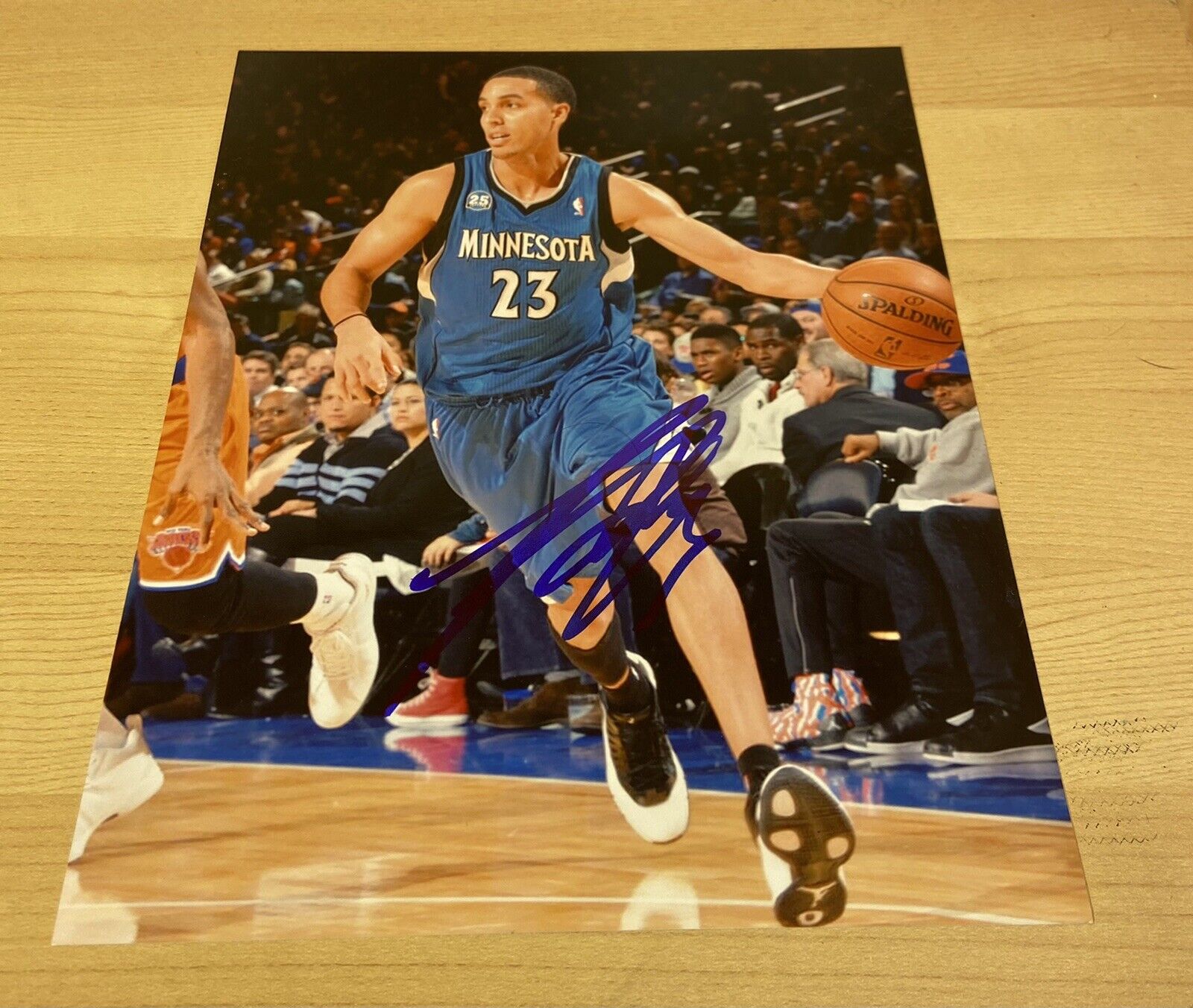 Kevin Martin Timberwolves Spurs Autographed Signed 8X10 Photo Poster painting W/COA