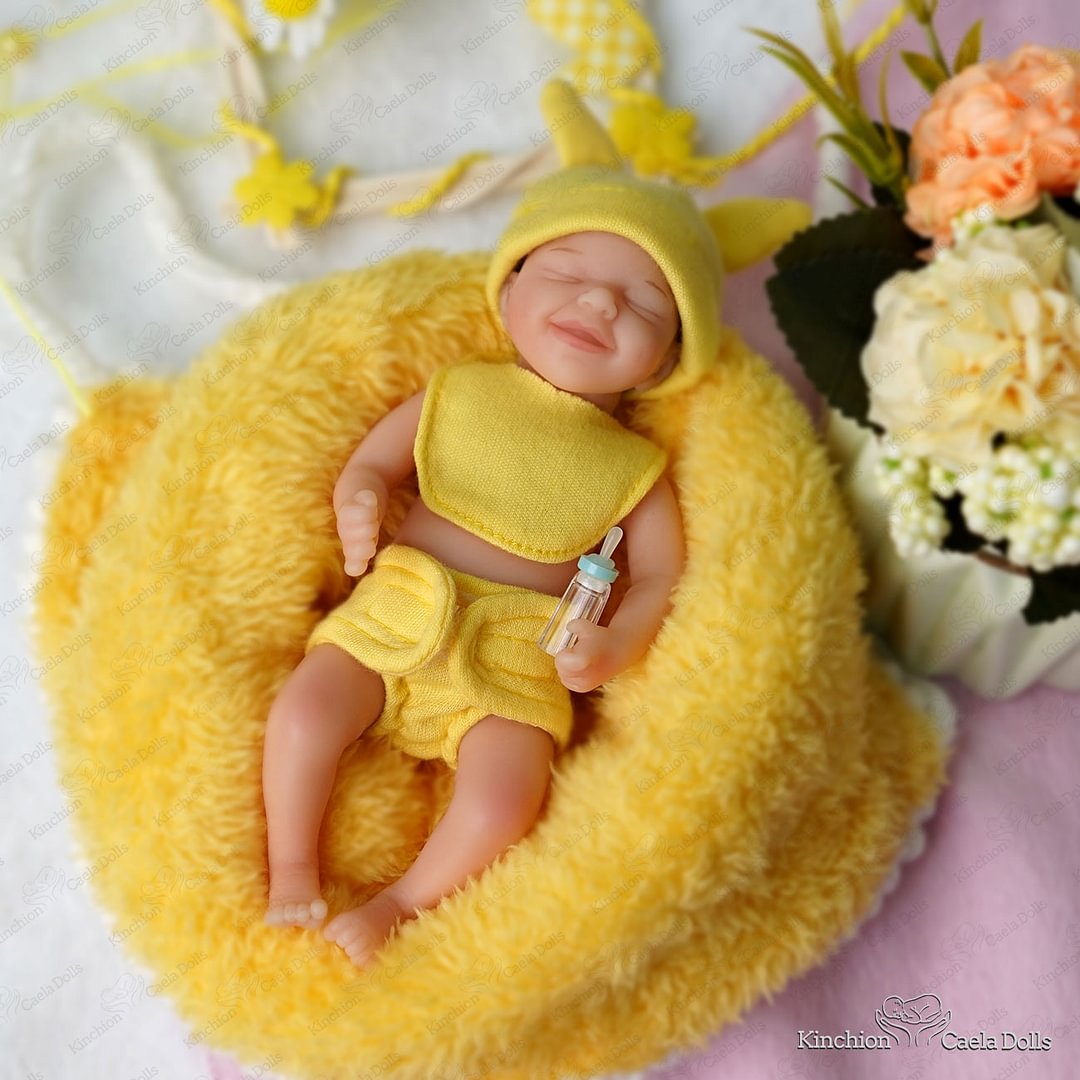☘6'' Deborah Truly Newborn Full Silicone Doll☘