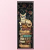 Cat On Pile Of Books-11CT Stamped Cross Stitch 30*90cm/11.81*35.43in(Big Size)