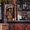 Tequila servie ici - Panneaux en &eacute;tain m&eacute;tallique(20*30cm/30*40cm)