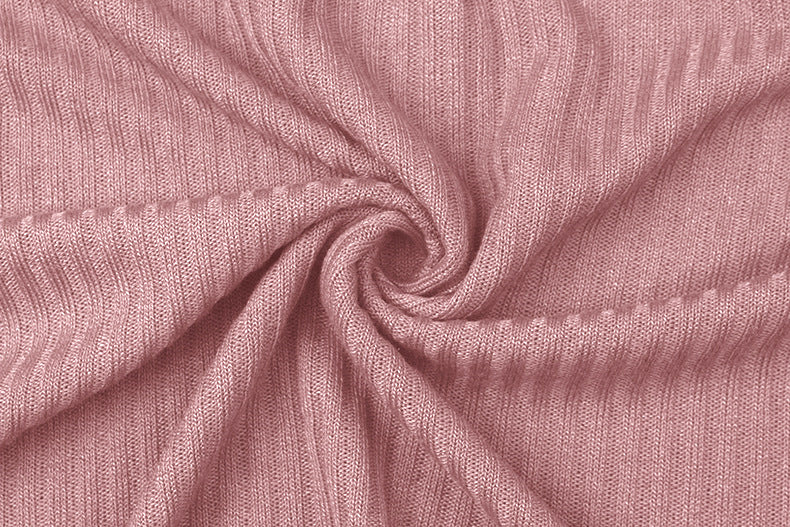 Women's Long Sleeve Hooded Solid Color Two-Piece Set