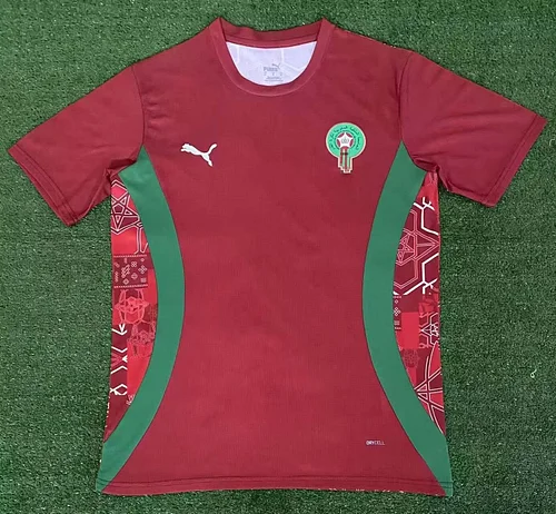 2024/2025 Morocco National Team Training Wear Football Shirt 1:1 Thai Quality