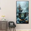 5D DIY Full Round Drill Diamond Painting Cup Kit Home Decor Art Craft 40x70cm