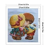 Couple - 9CT Partial Beaded Cross Stitch Kit (27x30cm)