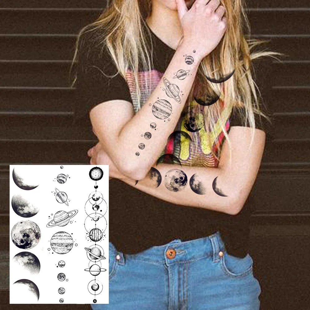 Realistic Sexy Peony Tattoos Temporary Women Adult Flower Arm Tattoos Sticker Waterproof Fake Floral Bloosom Body Leg Art Tatoos