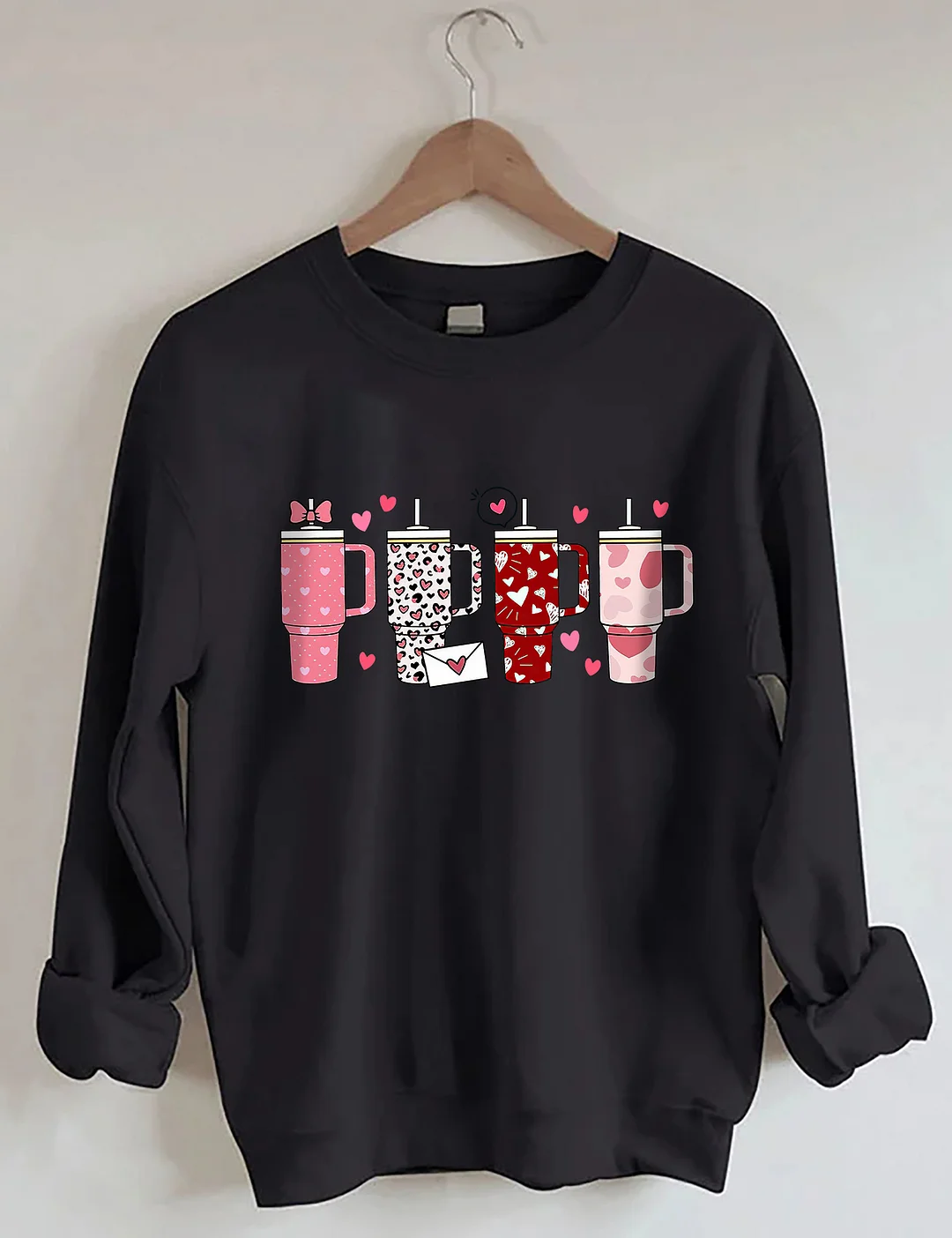 Retro Obsessive Cup Disorder Valentine Sweatshirt