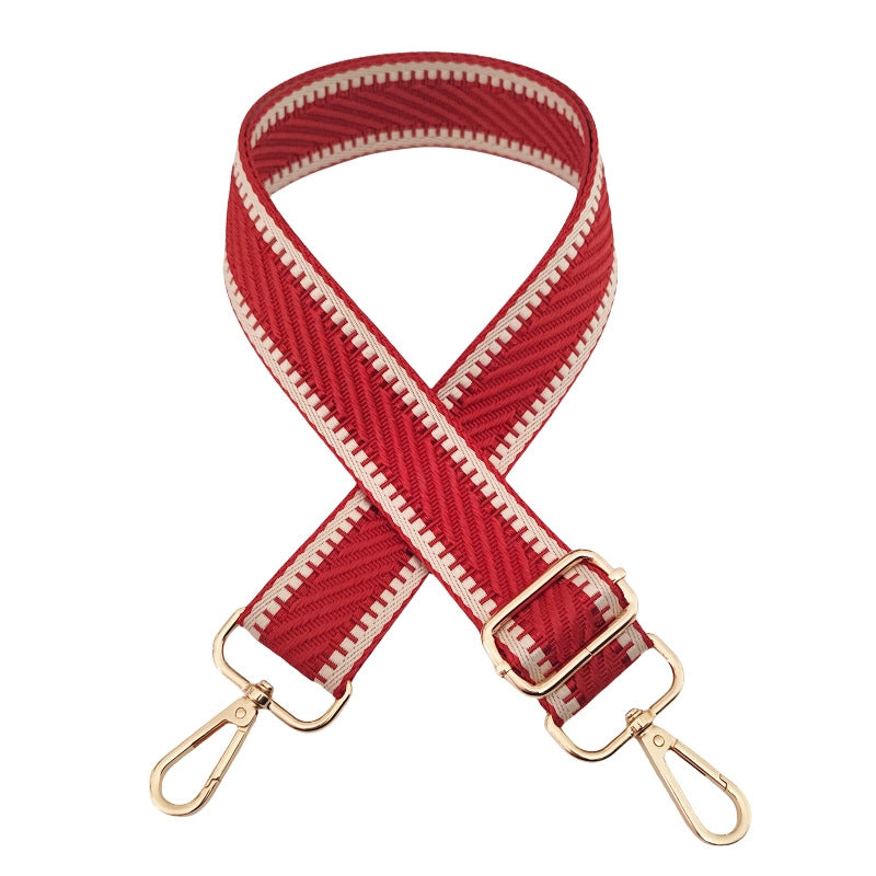 Polyester Cotton Solid Color Bag Strap