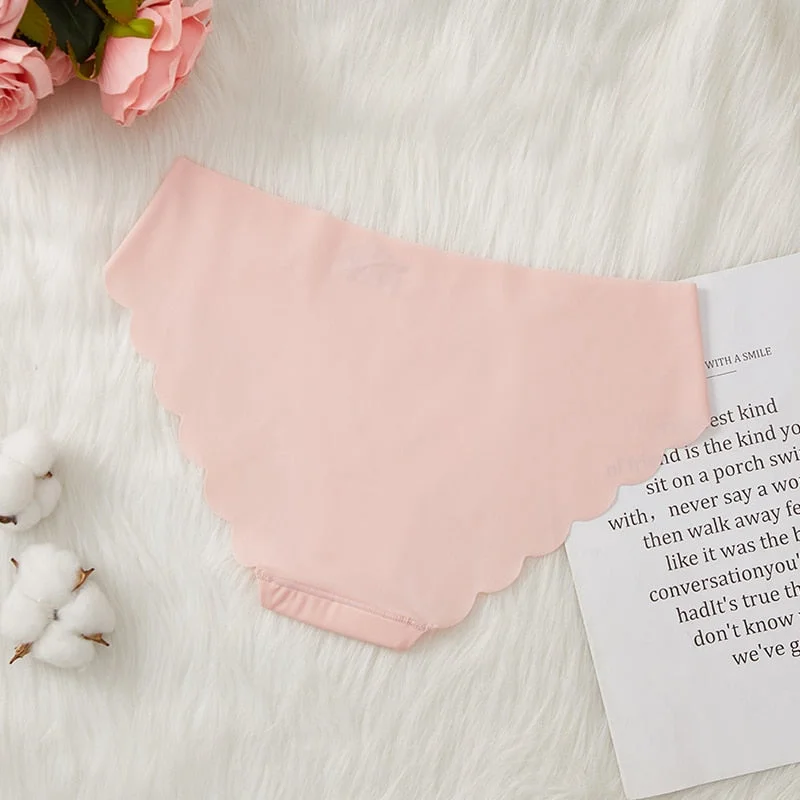 Seamless Panties Underwear For Woman Briefs Sexy Solid Female Panties Hot Sale Underwear For Women Seamless M-XXL BANNIROU