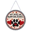 Diamond Painting Puppy Dod Kisses Hanging Pendant Home Decor