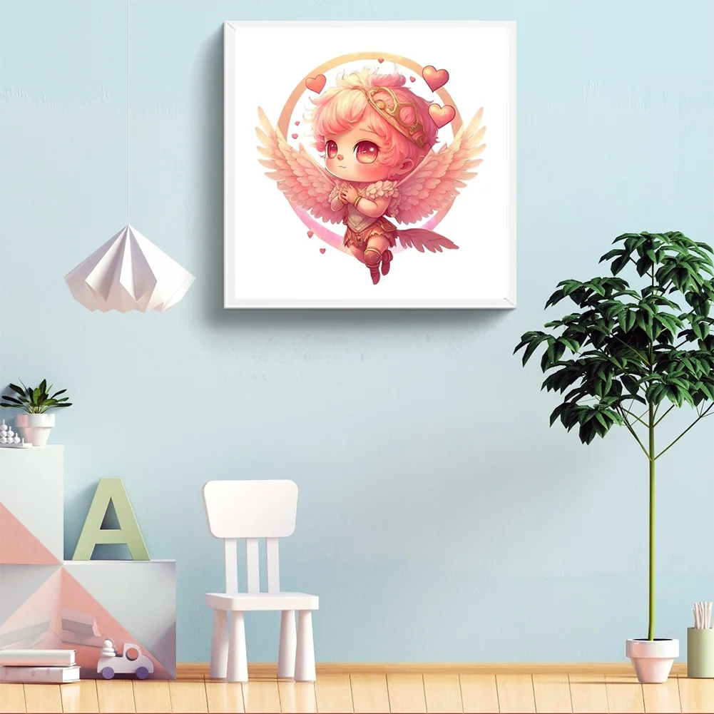 Full Round Diamond Painting 30*30cm - Little Angel