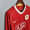 2006-2007 Retro Manchester United Home Long sleeve Football Shirt 1:1 Thai Quality