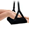 Adjustable Foot Hammock Plane Footrest Leg Support Foot Pad for Long Travel Care
