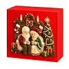 DIY Diamond Art Christmas Gift Box Red Hardboard Holiday Craft Decor Kit