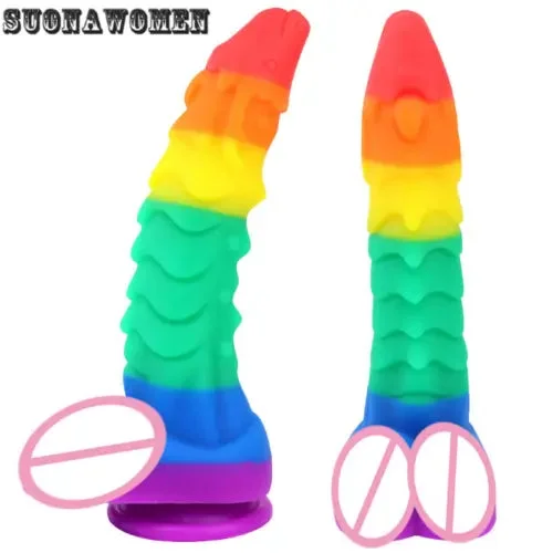 pornhint Pornhint Soft Silicone Dildos Realistic Dildo Huge Dildo Females Masturbation to Sex Toys