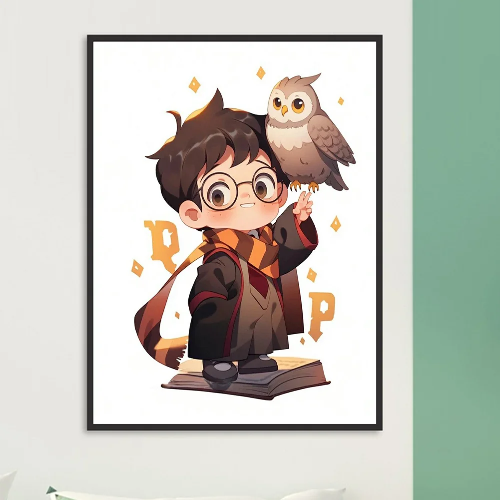 Diamond Painting - Full Round Drill - Harry Potter(Canvas|30*40cm)