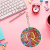 DIY Letter Double Sided Special Shape Diamond Painting Keychain