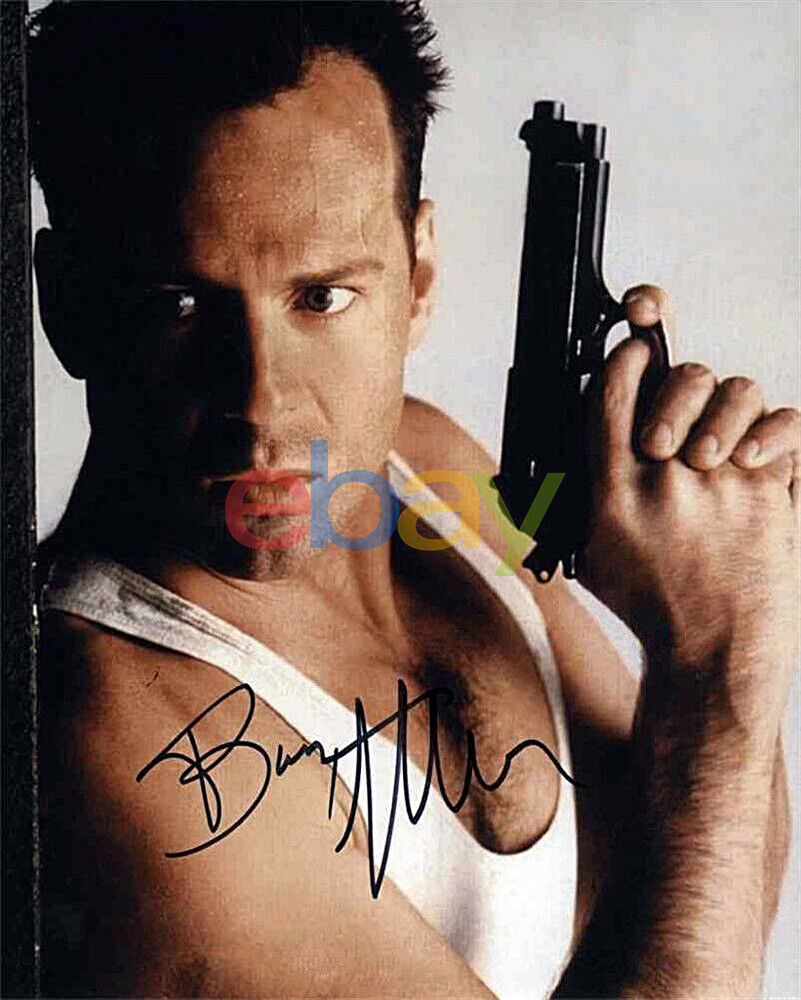 Bruce Willis Die Hard Autographed Signed 8x10 Photo Poster painting reprint