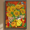 Diamond Painting-DIY Crystal Rhinestone Pumpkin Flora