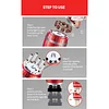 Funny Cigarette Holder Funny Santa Claus in The Wooden Barrel Cigarette Dispenser Cigarette Holder Prank Toy Gift for Man