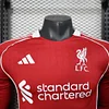 2025/2026 Player Version Long Sleeve Liverpool Home Football Shirt 1:1 Thai Quality