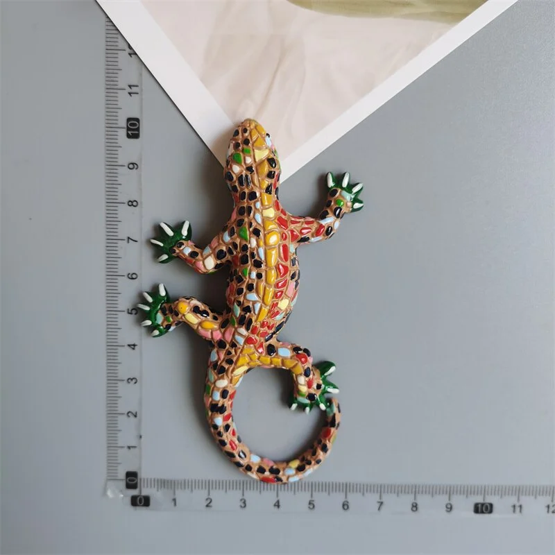 Athvotar Spanish Dominican Republic Tourism Commemorative Lizard Gecko