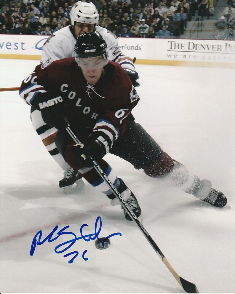 PAUL STASTNY SIGNED COLORADO AVALANCHE 8x10 Photo Poster painting #6 Autograph