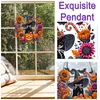 >SALE<Acrylic Special Shape Black Cat Pumpkin DIY Diamond Garland Pendant Kit