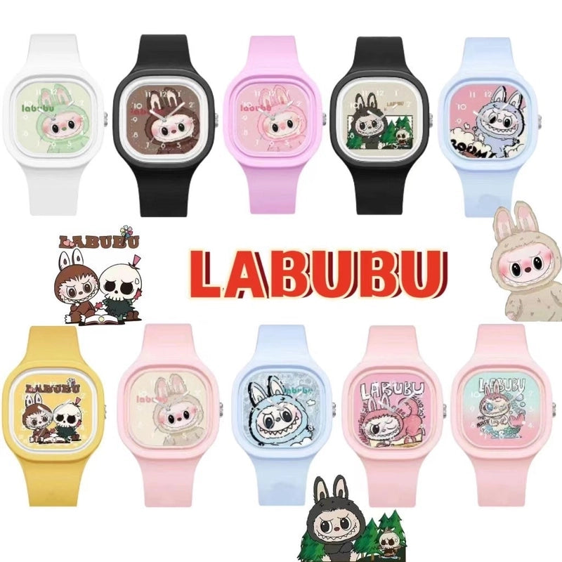 New Jelly Square Silicone Skin Feeling Quartz Watch High Color Value Children Student Watch In Stock