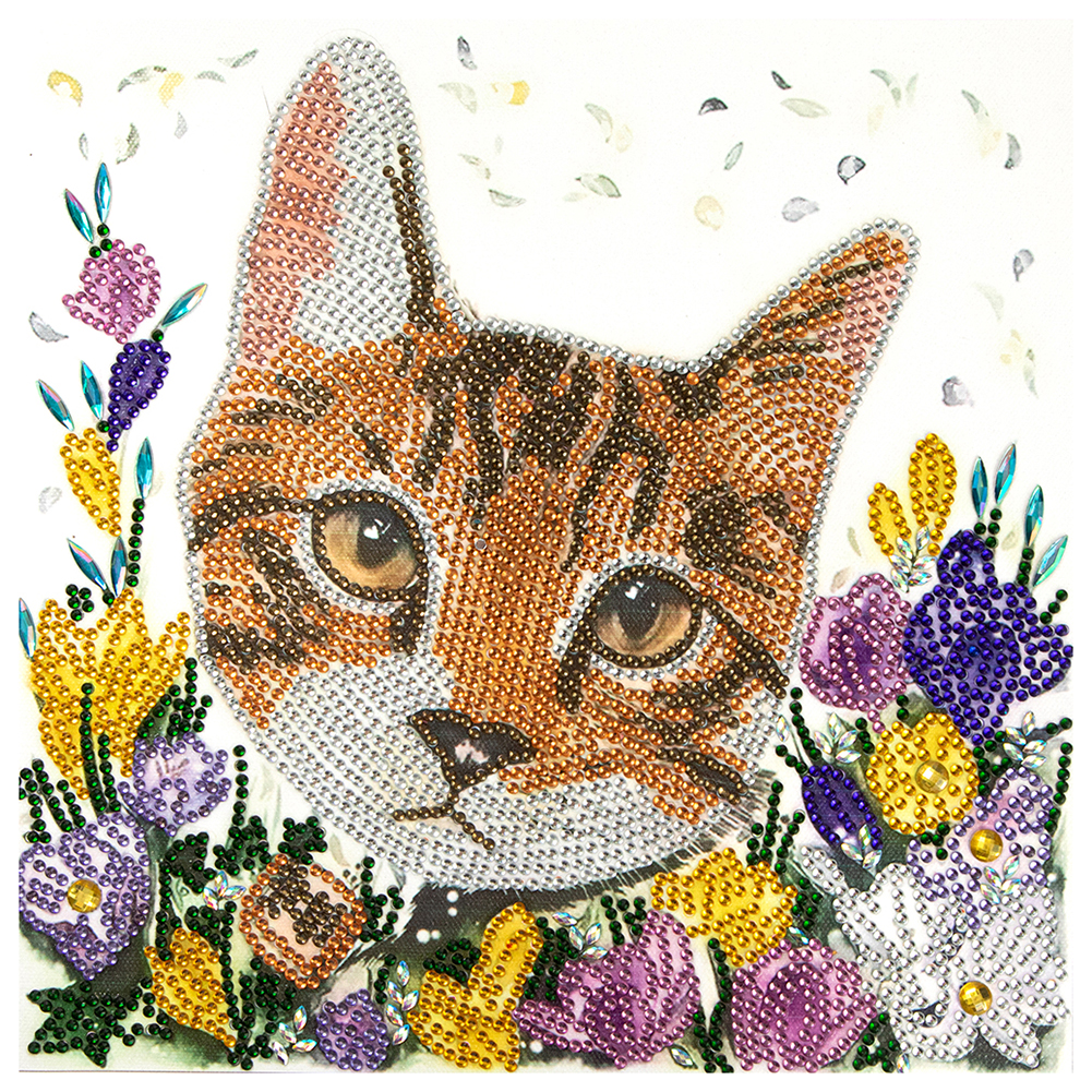 

Color Cat - Special Shaped Diamond Painting - 30*30CM, 501 Original