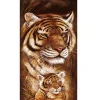 Tiger  Family  | Full Round Diamond Painting Kits