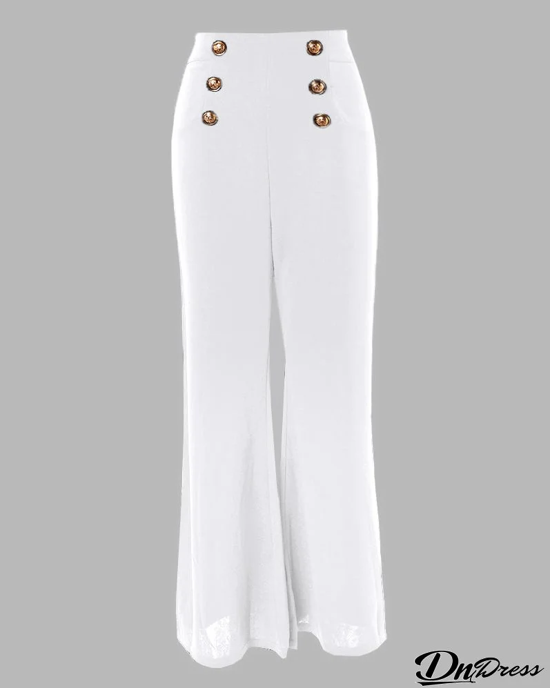 High Waist Wide Leg Bootcut Pants