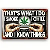 I Smoke - Vintage Metal Signs(12*16Inch) - Warning