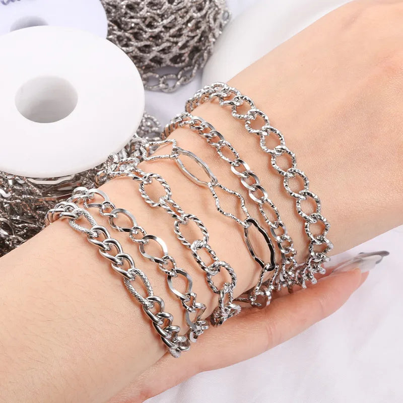 1 Piece 304 Stainless Steel 1m 5.5mm*1m Jewelry Accessories