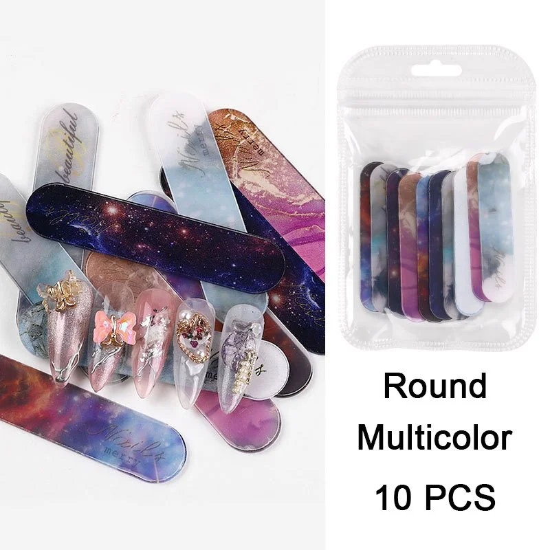 10 PCS Clear Nail Display Strip Acrylic Nail Art Tips Display Holder Board Bar Chart False Stick Practice Nail Polish Art Tools-Nail Inspo