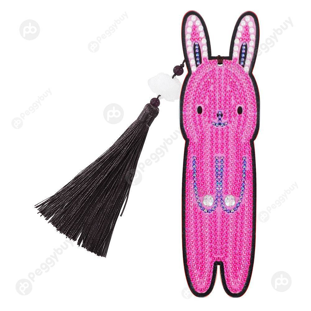 

Pink Rabbit-DIY Creative Diamond Tassel Bookmark, 501 Original